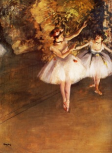 Two Dancers on a Stage, Edgar Degas, 1874
