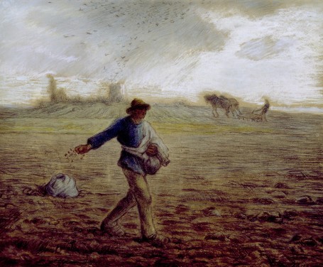 The Sower, Jean-François Millet, 1850