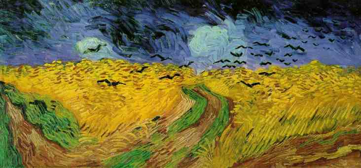 Wheatfield with Crows - Van Gogh,
