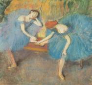 Edgar Degas, Two Dancers at Rest, 1898
