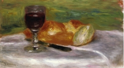Pierre-Auguste Renoir, Glass of Wine, 1908