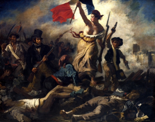 Liberty Leading the People, 1830, Eugène Delacroix