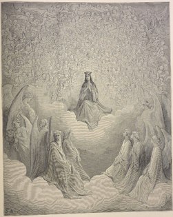 Gustave Doré, Beatrice enthroned, 1868
