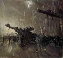 Sir William Nicholson, Armistice Night, 1918