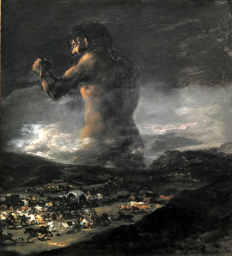 Francisco Goya, The Colossus, 1810-1812