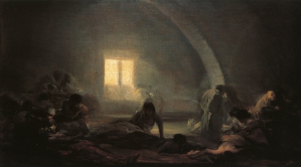 Francisco Goya, Plague Hospital, 1800