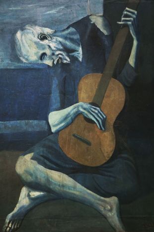 Picasso, Le Vieux Gutariste, 1903